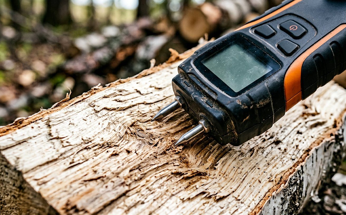 Как измерить влажность древесины